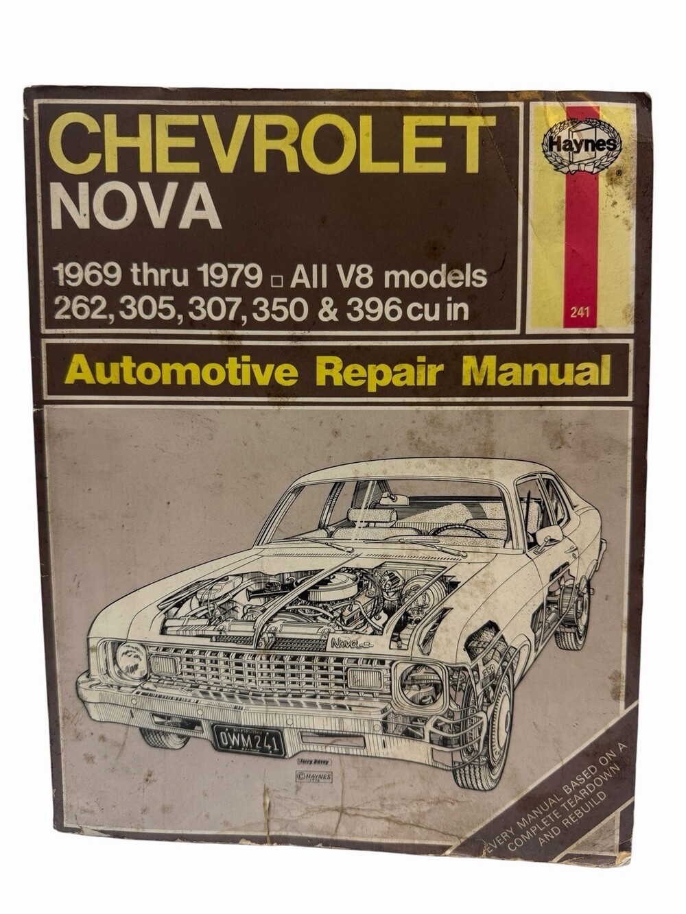Chevrolet Nova 1969-1979 Haynes Repair Manual V8 262 305 307 350 396 Haynes